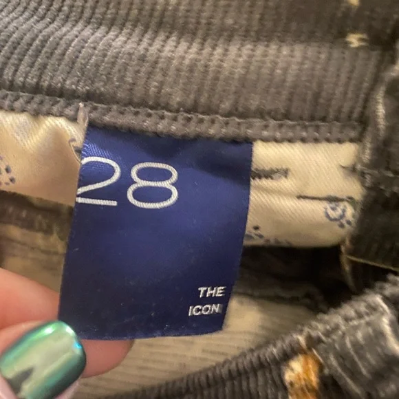 Pilcro Celestial Corduroy Flares Size 28🌛 - Picture 6 of 7